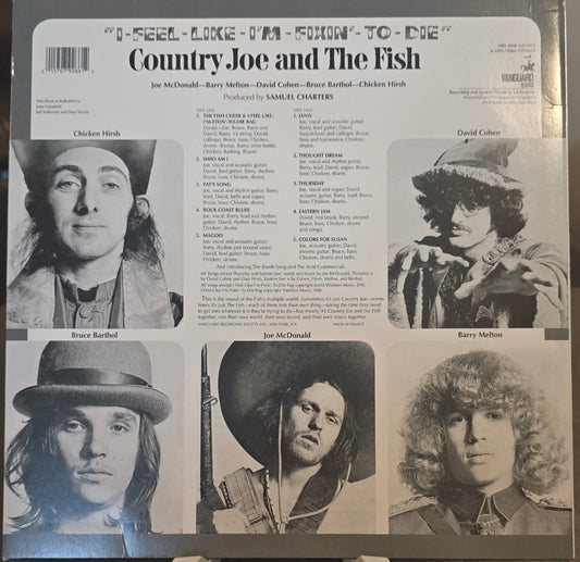Country Joe and the fish: I-Feel-Like-I'm-Fixin'-To-Die (2013) LP