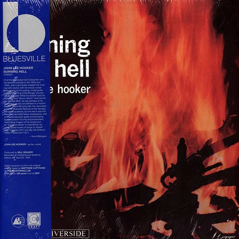 HOOKER, JOHN LEE / BURNING HELL [BLUESVILLE ACOUSTIC SOUNDS SERIES] – 180 GRAM LP